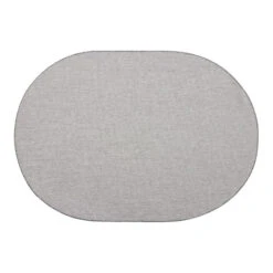 Buitenkleed Ovaal Mono - Grijs/Wit - Dubbelzijdig - EVA Interior - 240 X 340