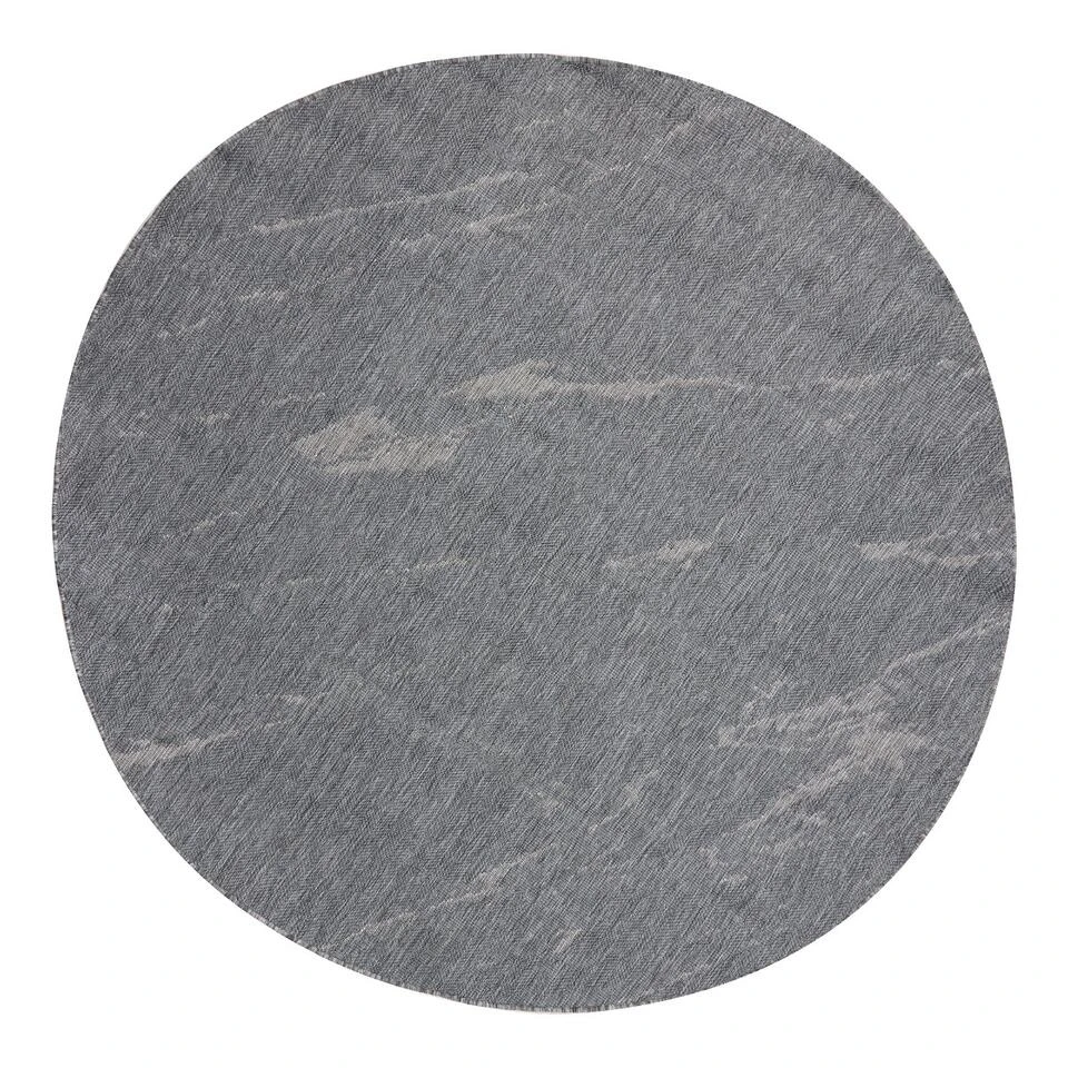 Buitenkleed Marble - Grijs/wit - Dubbelzijdig - EVA Interior - Rond 200 Ø 3 Buitenkleed Marble - Grijs/wit - Dubbelzijdig - EVA Interior - Rond 200 Ø