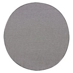 Rond Buitenkleed Mono - Zwart/Wit - Dubbelzijdig - EVA Interior - Rond 200 Ø
