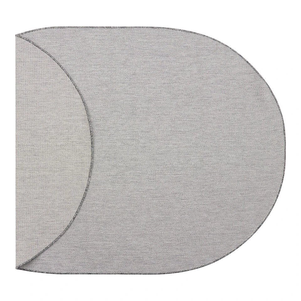 Buitenkleed Ovaal Mono - Grijs/Wit - Dubbelzijdig - EVA Interior - 160 X 230 Cm 4 Buitenkleed Ovaal Mono - Grijs/Wit - Dubbelzijdig - EVA Interior - 160 X 230 Cm - Afbeelding 2