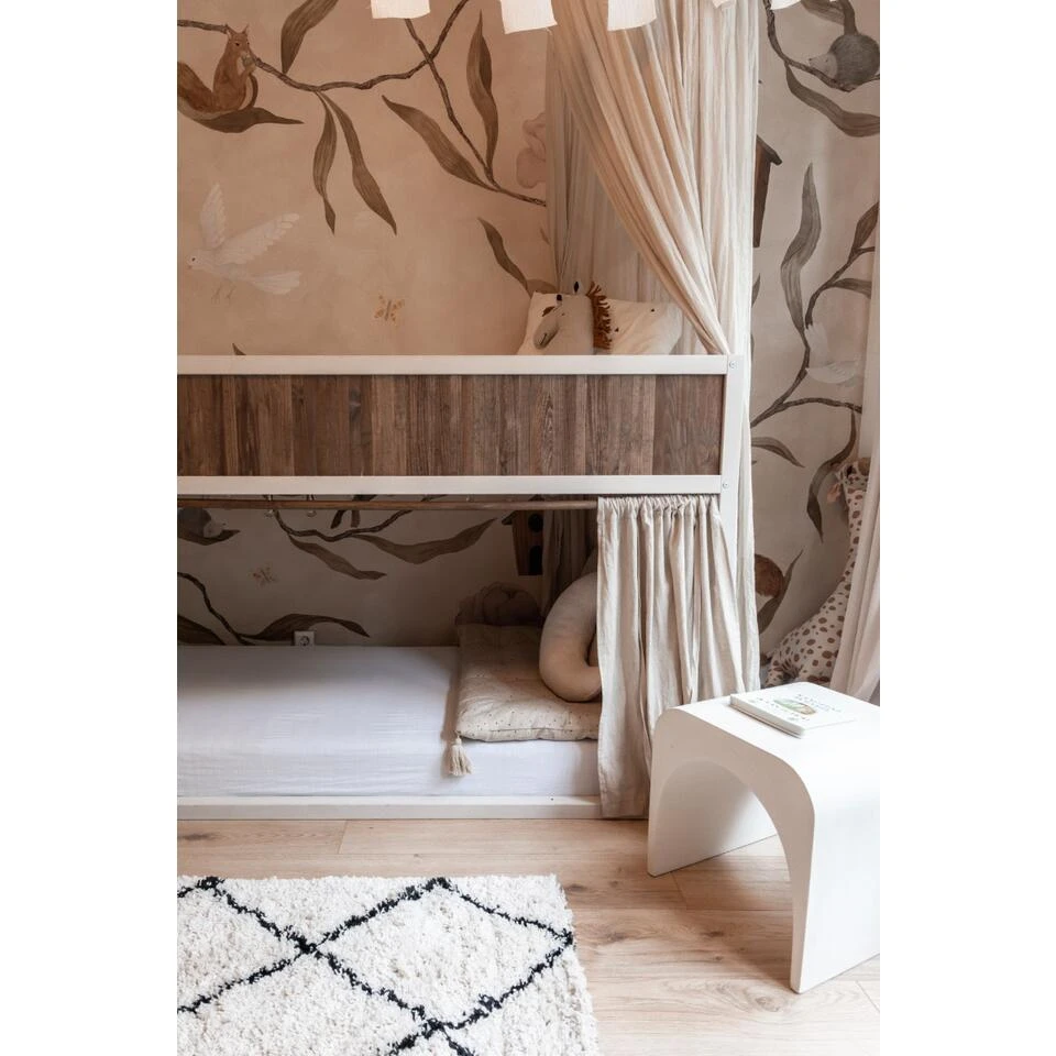 Interieur05 Hoogpolig Vloerkleed Berber Kris Kros Wit/Zwart-80 X 150 Cm - (XS) 6 Interieur05 Hoogpolig Vloerkleed Berber Kris Kros Wit/Zwart-80 X 150 Cm - (XS) - Afbeelding 4