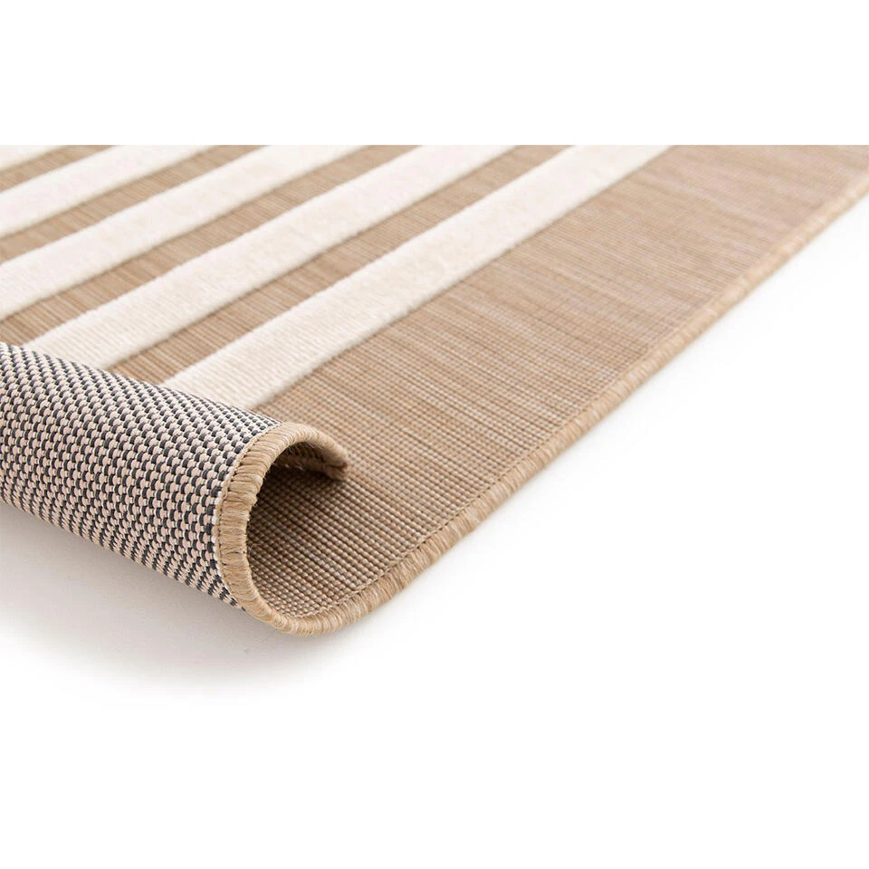 Garden Impressions Buitenkleed Art Deco 200x290cm - Circle Taupe 5 Garden Impressions Buitenkleed Art Deco 200x290cm - Circle Taupe - Afbeelding 3