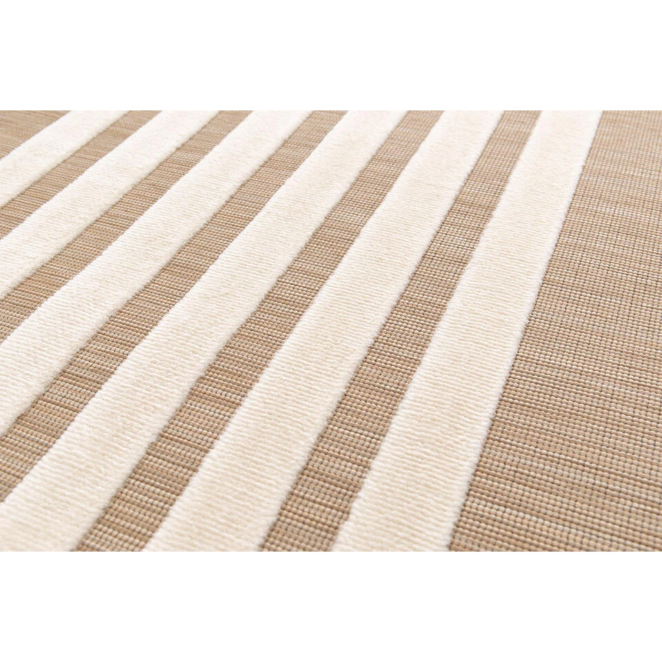 Garden Impressions Buitenkleed Art Deco 200x290cm - Circle Taupe 6 Garden Impressions Buitenkleed Art Deco 200x290cm - Circle Taupe - Afbeelding 4