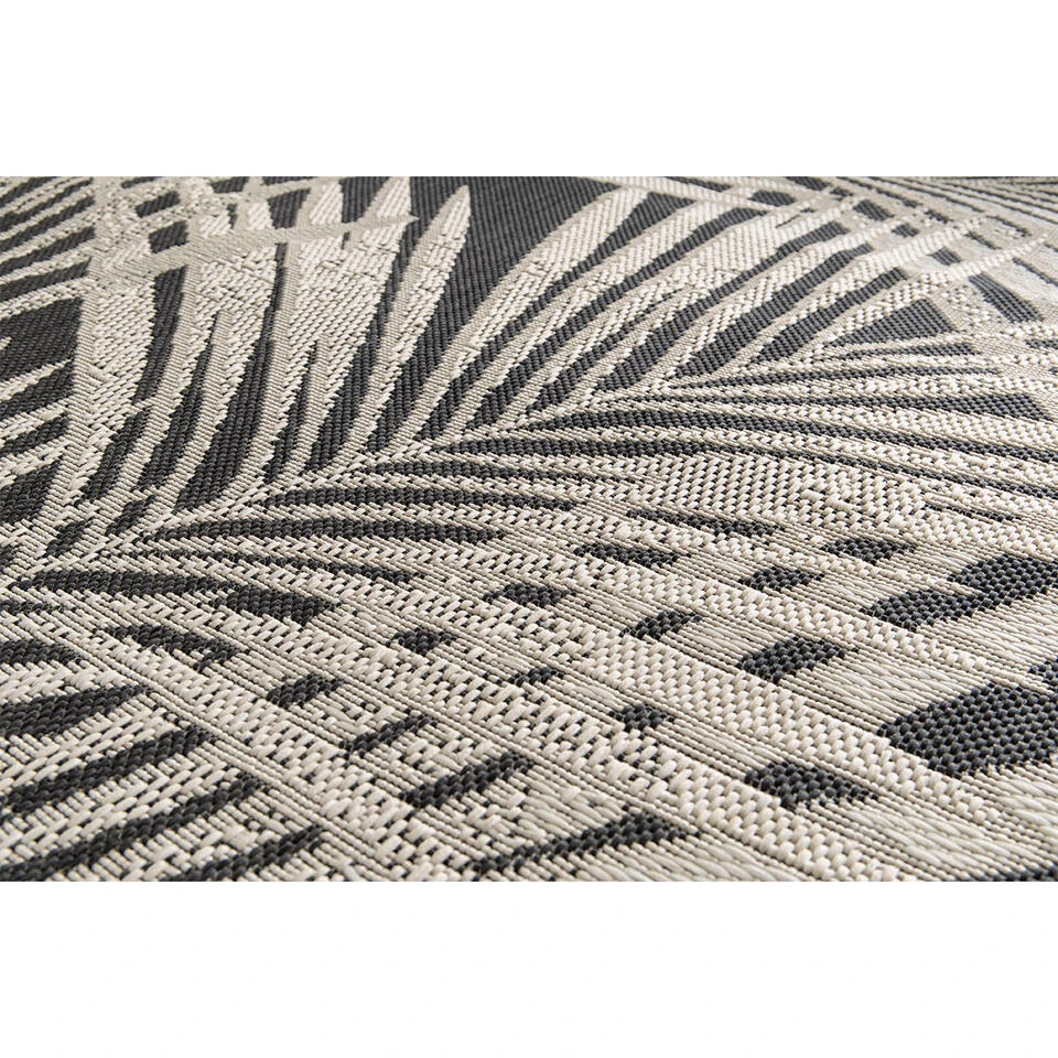 Garden Impressions Buitenkleed Naturalis 120x170cm - Palm Taupe 6 Garden Impressions Buitenkleed Naturalis 120x170cm - Palm Taupe - Afbeelding 4