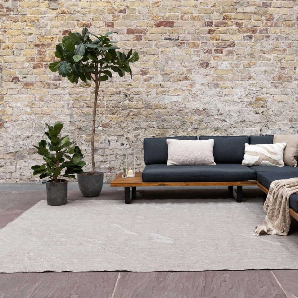 Buitenkleed Marble - Naturel/wit - Dubbelzijdig - EVA Interior - 240 X 340 4 Buitenkleed Marble - Naturel/wit - Dubbelzijdig - EVA Interior - 240 X 340 - Afbeelding 2