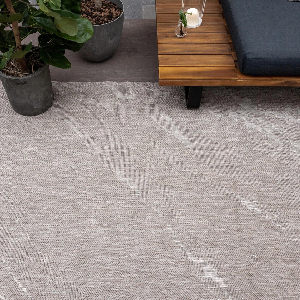 Buitenkleed Marble - Naturel/wit - Dubbelzijdig - EVA Interior - 240 X 340 5 Buitenkleed Marble - Naturel/wit - Dubbelzijdig - EVA Interior - 240 X 340 - Afbeelding 3