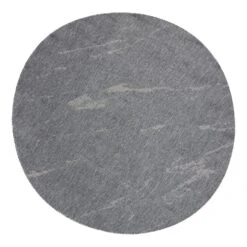 Buitenkleed Marble - Grijs/wit - Dubbelzijdig - EVA Interior - Rond 240 Ø