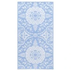 VidaXL Buitenkleed 80x150 Cm PP Babyblauw