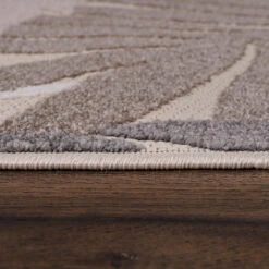 Floral Binnen En Buitenvloerkleed Laagpolig Outdoor Beige - 140x200 CM -Tapijt Wereld 1000092541 0102