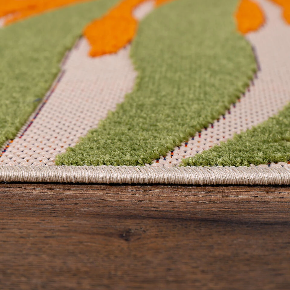 Floral Garden Binnen En Buitenvloerkleed Laagpolig Outdoor Multi - 200x290 CM 5 Floral Garden Binnen En Buitenvloerkleed Laagpolig Outdoor Multi - 200x290 CM - Afbeelding 3