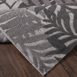 Floral Tuin Binnen En Buitenvloerkleed Laagpolig Outdoor Grijs - 160x230 CM 9 Floral Tuin Binnen En Buitenvloerkleed Laagpolig Outdoor Grijs - 160x230 CM -Tapijt Wereld 1000092549 0103