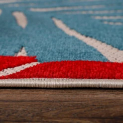 Floral Binnen En Buitenvloerkleed Laagpolig Outdoor Multi - 200x290 CM -Tapijt Wereld 1000092562 0102