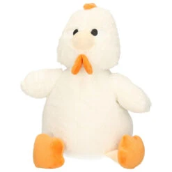 Items Deurstopper Kip - Wit - 1 Kilo Gewicht - 22 X 25 Cm