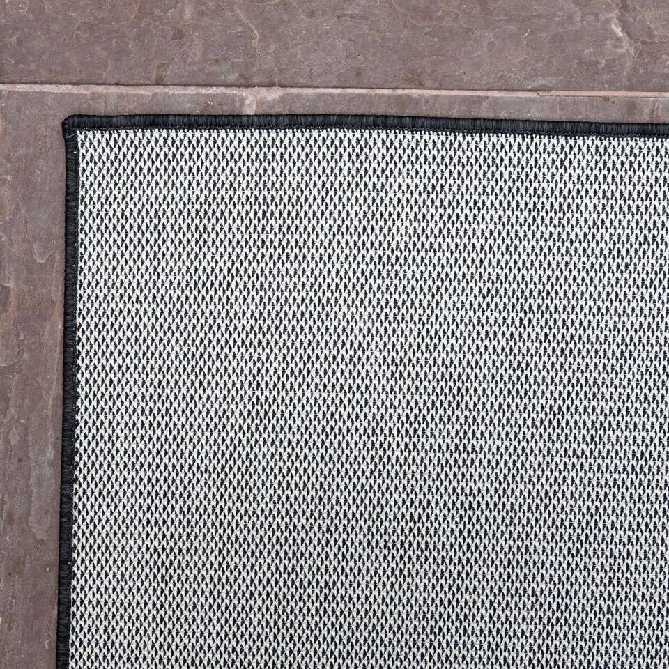 Buitenkleed Mono - Zwart/wit - Dubbelzijdig - EVA Interior - 240 X 340 6 Buitenkleed Mono - Zwart/wit - Dubbelzijdig - EVA Interior - 240 X 340 - Afbeelding 4