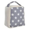 Items Deurstopper Stars - Grijs/wit - 1 Kilo - 16 X 18 Cm -Tapijt Wereld 1000095169