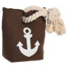 Items Deurstopper Anker Blok - Bruin - 1 Kilo - 13 X 20 Cm 2 Items Deurstopper Anker Blok - Bruin - 1 Kilo - 13 X 20 Cm -Tapijt Wereld 1000095179