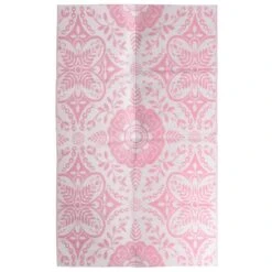 VidaXL Buitenkleed 190x290 Cm PP Roze
