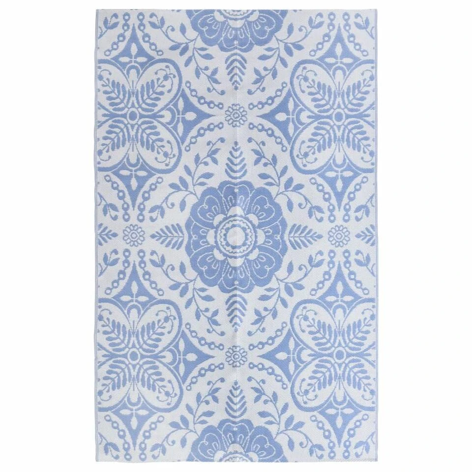 VidaXL Buitenkleed 190x290 Cm PP Babyblauw 3 VidaXL Buitenkleed 190x290 Cm PP Babyblauw