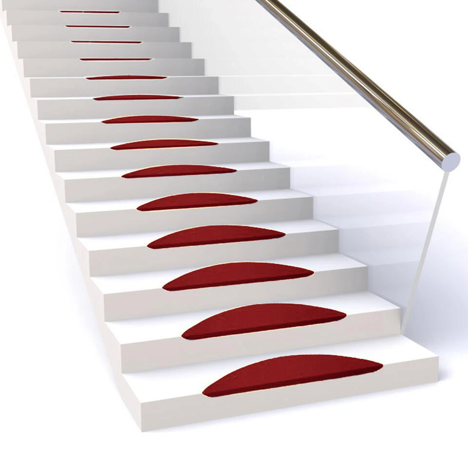 Trapmaantje Spurt - Rood - 26x65 Cm - 15 Stuks 5 Trapmaantje Spurt - Rood - 26x65 Cm - 15 Stuks - Afbeelding 3