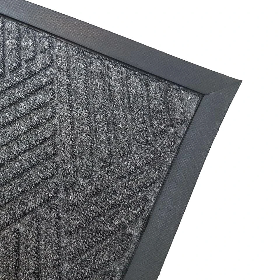 Schoonloopmat Brush Clean 90x150 Cm - Grijs 5 Schoonloopmat Brush Clean 90x150 Cm - Grijs - Afbeelding 3