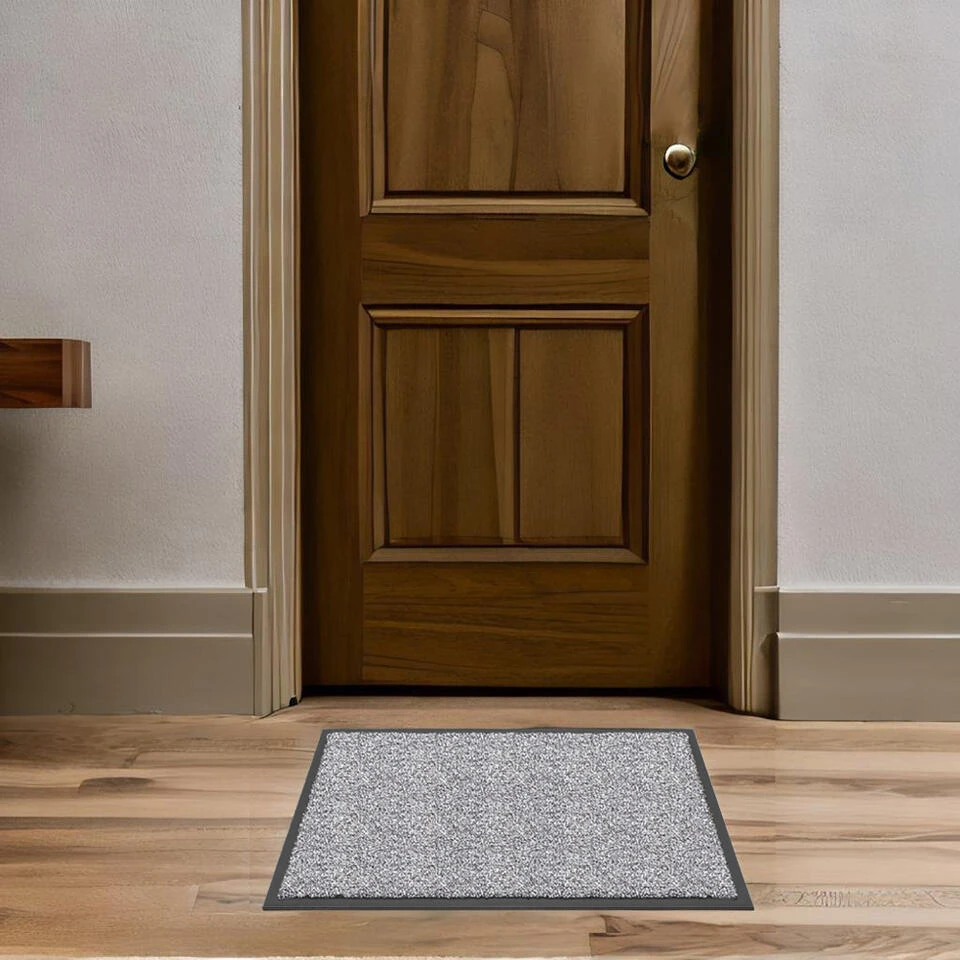 HAMAT Droogloopmat Watergate 50x80cm Grijs 4 HAMAT Droogloopmat Watergate 50x80cm Grijs - Afbeelding 2