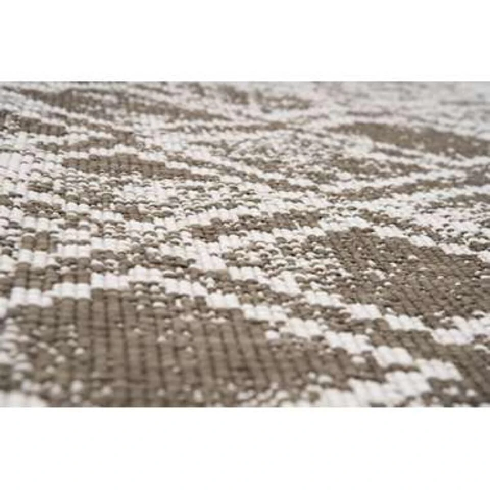 Eva Interior Buiten Vloerkleed Frost - Bruin/Wit - 280x380 Cm 5 Eva Interior Buiten Vloerkleed Frost - Bruin/Wit - 280x380 Cm - Afbeelding 3