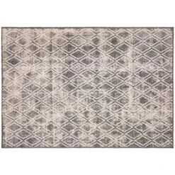 Eva Interior Buiten Vloerkleed - Frost - Grijs/Wit- 160x230 Cm