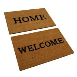 Kokosmat Home - Deurmat 50 X 80 Cm -Tapijt Wereld 1554957204 0103