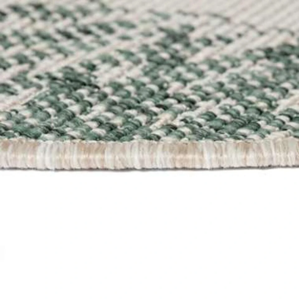 Eva Interior Buitenkleed Leaf Buitenkleed 200 Rond Groen 5 Eva Interior Buitenkleed Leaf Buitenkleed 200 Rond Groen - Afbeelding 3