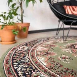 Interieur05 Vloerkleed Nain - Groen - 160 Ø - (M) 7 Interieur05 Vloerkleed Nain - Groen - 160 Ø - (M) -Tapijt Wereld 1987701238 0102