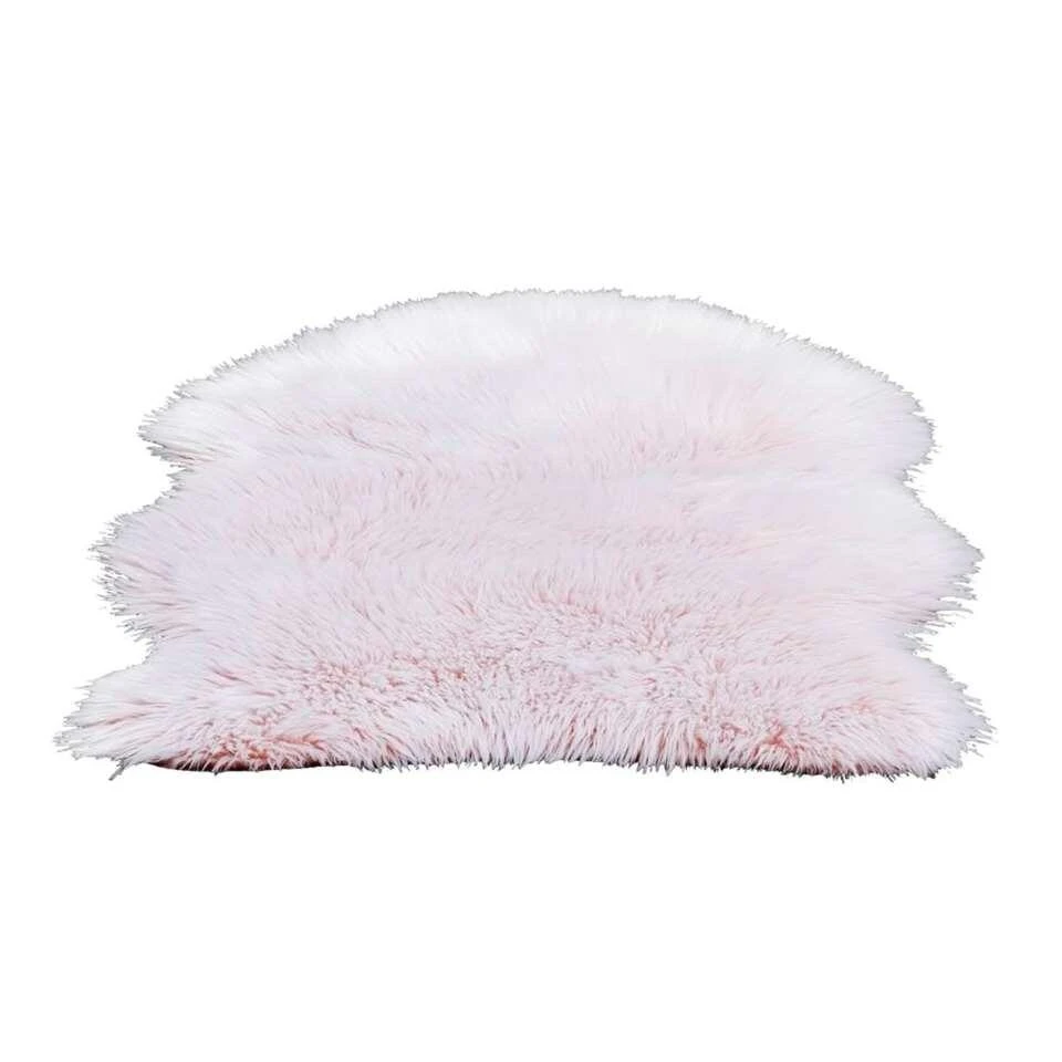 Vloerkleed Yeti - Roze - 60x90 Cm 4 Vloerkleed Yeti - Roze - 60x90 Cm - Afbeelding 2