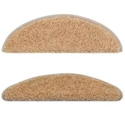 VidaXL Trapmatten 15 St 56x17x3 Cm Crèmekleurig -Tapijt Wereld 21f025eca5a64d9ab29aee43ea42b304