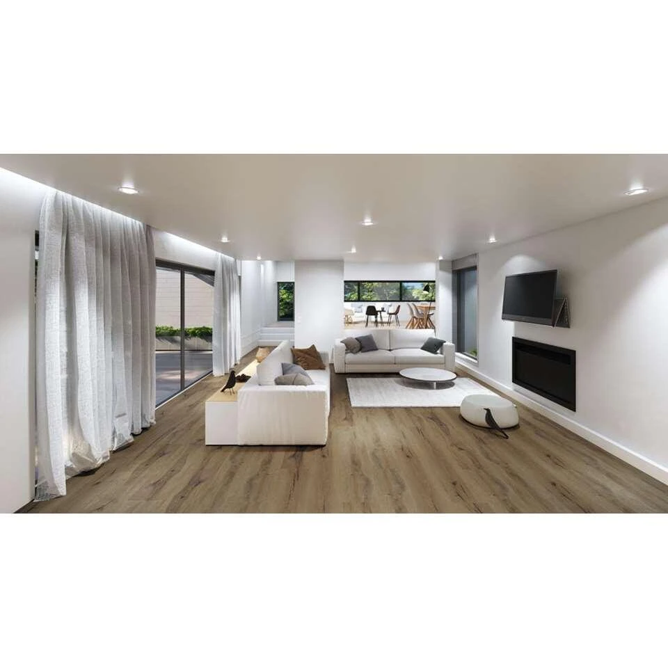 PVC Vloer Creation 30 Clic - Cedar Brown 6 PVC Vloer Creation 30 Clic - Cedar Brown - Afbeelding 4