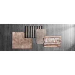 Mat Aqua-Luxe - Lichtbeige - 40x60 Cm -Tapijt Wereld 28100532 1000