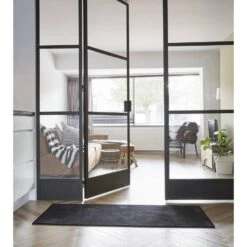 Mat Universal Shades - Zwart - 67x150 Cm -Tapijt Wereld 28100611 1050