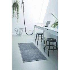 Mat Universal Velvet - Antraciet - 67x150 Cm -Tapijt Wereld 28100613 9053