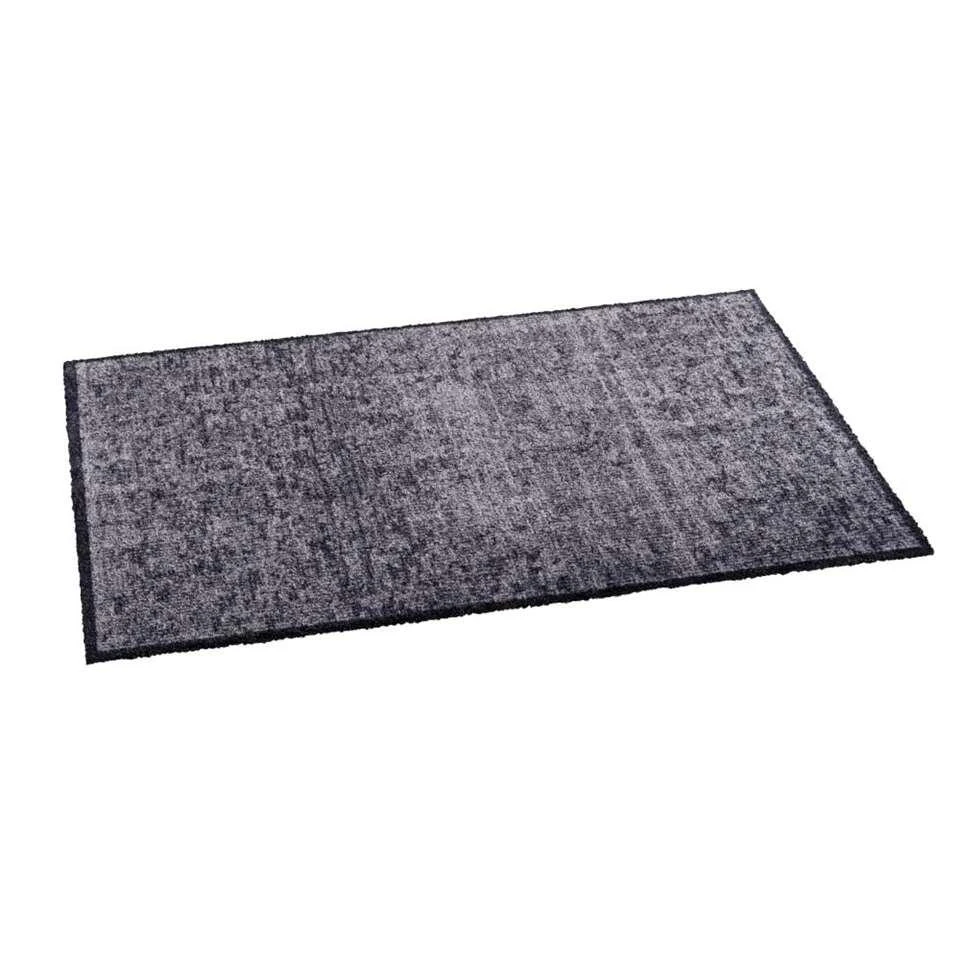 Mat Soft & Deco Velvet - Antraciet - 67x100 Cm 4 Mat Soft & Deco Velvet - Antraciet - 67x100 Cm - Afbeelding 2