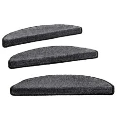 Trapmat Chiquestep - Antraciet 76 - 16 Stuks 6 Trapmat Chiquestep - Antraciet 76 - 16 Stuks -Tapijt Wereld 28300261 0400