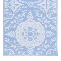 VidaXL Buitenkleed 160x230 Cm PP Babyblauw -Tapijt Wereld 344fd4dc90154c13b70b4c37deafe9e5