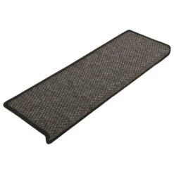 VidaXL Trapmatten Zelfklevend 15st Sisal-look 65x21x4cm Antracietkleur 7 VidaXL Trapmatten Zelfklevend 15st Sisal-look 65x21x4cm Antracietkleur -Tapijt Wereld 457a3179ce704bc0a5f4cd7796ce0c54