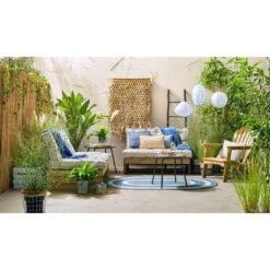 Binnen/buitenvloerkleed Star - Blauw - 120x180 Cm -Tapijt Wereld 50203090 1010