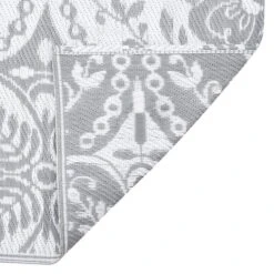 VidaXL Buitenkleed 140x200 Cm Polypropeen Lichtgrijs -Tapijt Wereld 5cfbcbe93bd74722bfa875293cdadca4