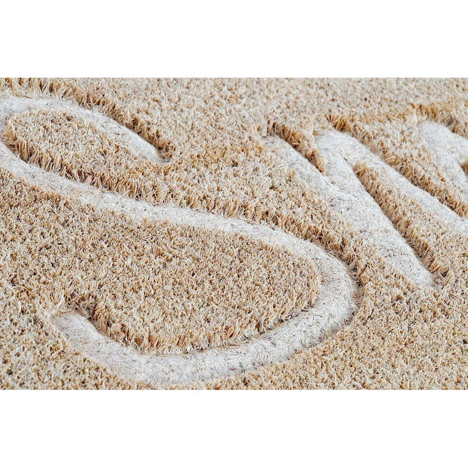 Items Deurmat - Smile - Kokosvezel - 75 X 45 Cm 5 Items Deurmat - Smile - Kokosvezel - 75 X 45 Cm - Afbeelding 3