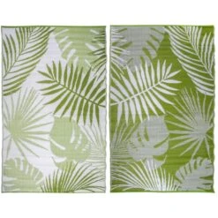 Esschert Design Buitenkleed 241x152 Cm Jungle Bladeren OC22 -Tapijt Wereld 6651baec91014d7a98eb34cf7367cf24