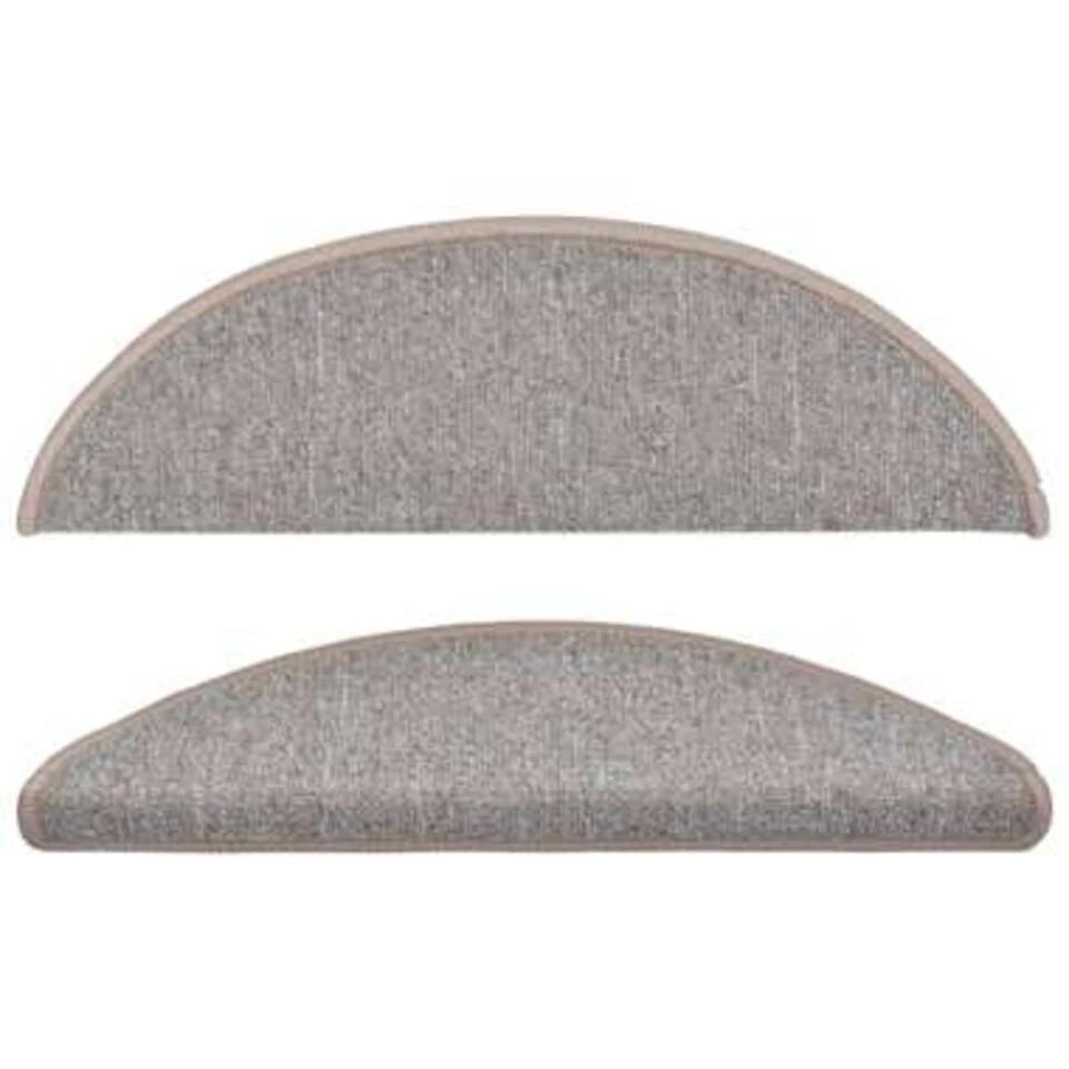 VidaXL 15 St Trapmatten 56x17x3 Cm Lichtbruin 6 VidaXL 15 St Trapmatten 56x17x3 Cm Lichtbruin - Afbeelding 4