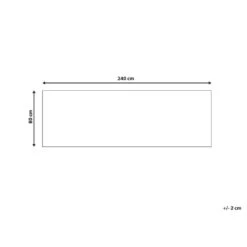 Beliani Loper - KARUNGAL Zwart Polyester 80x240 Cm 8 Beliani Loper - KARUNGAL Zwart Polyester 80x240 Cm -Tapijt Wereld 6eafbd7393ee4e17bbb652b5253ca359 1