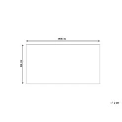 Beliani Gevlochten - ERMENEK Multicolor Wol 80x150 Cm -Tapijt Wereld 6ef9395e3be74533993f468bbac14cda