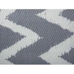 Beliani Outdoortapijt - SIRSA Grijs Polypropyleen 90x180 Cm -Tapijt Wereld 733eb14d36714e84a2a506f59e6e4d5f