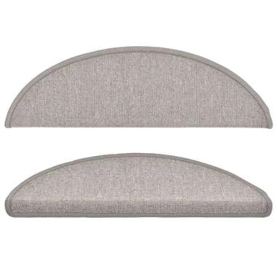 VidaXL 15 St Trapmatten 56x17x3 Cm Taupe 5 VidaXL 15 St Trapmatten 56x17x3 Cm Taupe - Afbeelding 3