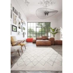 Vloerkleed Rivoli - Crème - 120x170 Cm